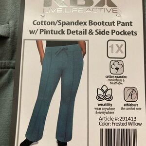 1x sage green new pants